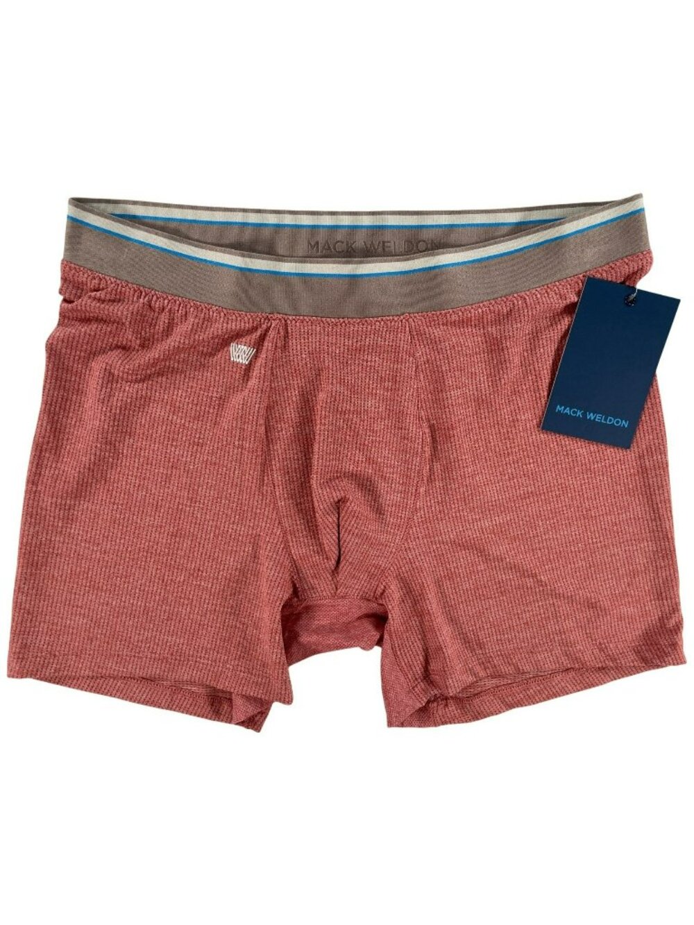 Mack Weldon Airknit x Boxer Brief Washed Clay Heather Men's Size M MSRP$34 NEW